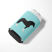 Load image into Gallery viewer, Pomeranian Rogener Goose Blue Check Can or Bottle Hugger BB8078CC