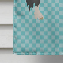 Load image into Gallery viewer, Pomeranian Rogener Goose Blue Check Flag Canvas House Size BB8078CHF