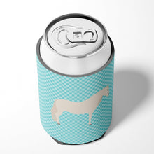 Load image into Gallery viewer, Paso Fino Horse Blue Check Can or Bottle Hugger BB8079CC