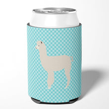 Load image into Gallery viewer, Alpaca Blue Check Can or Bottle Hugger BB8093CC