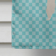 Load image into Gallery viewer, Alpaca Blue Check Flag Canvas House Size BB8093CHF