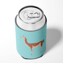 Load image into Gallery viewer, Guanaco Blue Check Can or Bottle Hugger BB8095CC