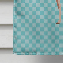 Load image into Gallery viewer, Guanaco Blue Check Flag Canvas House Size BB8095CHF