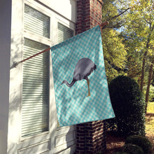 Load image into Gallery viewer, Rhea Blue Check Flag Canvas House Size BB8097CHF