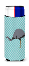 Load image into Gallery viewer, Rhea Blue Check   Hugger for slim cans