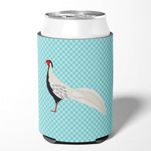 Load image into Gallery viewer, Silver Pheasant Blue Check Can or Bottle Hugger BB8103CC