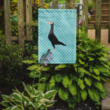 Load image into Gallery viewer, English Carrier Pigeon Blue Check Garden Flag - Outdoor Decorative Yard Flag