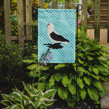 Load image into Gallery viewer, Saxon Fairy Swallow Pigeon Blue Check Garden Flag - Outdoor Decorative Yard Flag