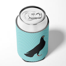 Load image into Gallery viewer, Budapest Highflyer Pigeon Blue Check Can or Bottle Hugger BB8121CC