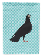 Load image into Gallery viewer, Budapest Highflyer Pigeon Blue Check Garden Flag - Outdoor Decorative Yard Flag