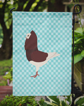 Load image into Gallery viewer, Capuchin Red Pigeon Blue Check Garden Flag - Outdoor Decorative Yard Flag