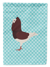 Load image into Gallery viewer, Capuchin Red Pigeon Blue Check Garden Flag - Outdoor Decorative Yard Flag