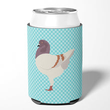 Load image into Gallery viewer, German Modena Pigeon Blue Check Can or Bottle Hugger BB8123CC