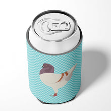 Load image into Gallery viewer, German Modena Pigeon Blue Check Can or Bottle Hugger BB8123CC