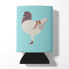 Load image into Gallery viewer, German Modena Pigeon Blue Check Can or Bottle Hugger BB8123CC