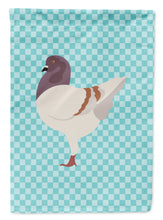 Load image into Gallery viewer, German Modena Pigeon Blue Check Garden Flag - Outdoor Decorative Yard Flag