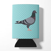 Load image into Gallery viewer, Racing Pigeon Blue Check Can or Bottle Hugger BB8125CC
