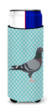 Load image into Gallery viewer, Racing Pigeon Blue Check   Hugger for slim cans