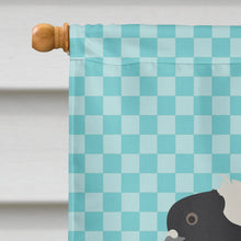 Load image into Gallery viewer, Nun Pigeon Blue Check Flag Canvas House Size BB8126CHF