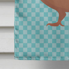Load image into Gallery viewer, African Owl Pigeon Blue Check Flag Canvas House Size BB8127CHF