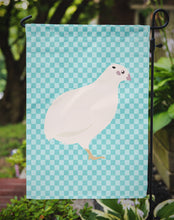 Load image into Gallery viewer, Texas Quail Blue Check Garden Flag - Outdoor Decorative Yard Flag