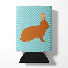 Load image into Gallery viewer, Rex Rabbit Blue Check Can or Bottle Hugger BB8143CC