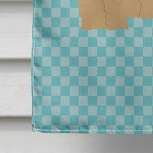 Load image into Gallery viewer, Lincoln Longwool Sheep Blue Check Flag Canvas House Size BB8145CHF
