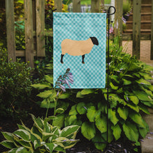 Load image into Gallery viewer, Suffolk Sheep Blue Check Garden Flag - Outdoor Decorative Yard Flag