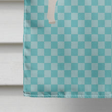 Load image into Gallery viewer, Dorper Sheep Blue Check Flag Canvas House Size BB8152CHF