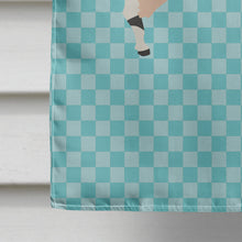 Load image into Gallery viewer, Kerry Hill Sheep Blue Check Flag Canvas House Size BB8153CHF