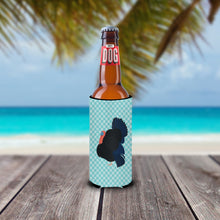 Load image into Gallery viewer, Norfolk Black Turkey Blue Check   Hugger for slim cans