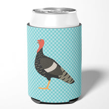 Load image into Gallery viewer, Marragansett Turkey Blue Check Can or Bottle Hugger BB8161CC