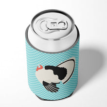 Load image into Gallery viewer, Royal Palm Turkey Blue Check Can or Bottle Hugger BB8162CC