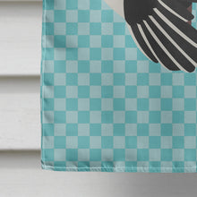 Load image into Gallery viewer, Royal Palm Turkey Blue Check Flag Canvas House Size BB8162CHF