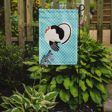 Load image into Gallery viewer, Royal Palm Turkey Blue Check Garden Flag - Outdoor Decorative Yard Flag