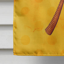 Load image into Gallery viewer, Palm Tree Yellow Polkadot Flag Canvas House Size BB8167CHF