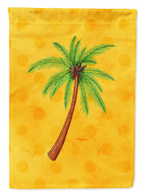 Load image into Gallery viewer, Palm Tree Yellow Polkadot Garden Flag - Outdoor Decorative Yard Flag BB8167GF