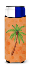 Load image into Gallery viewer, Palm Tree Orange Polkadot   Hugger for slim cans BB8168MUK