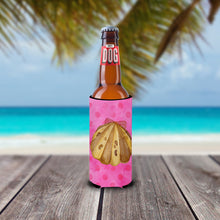 Load image into Gallery viewer, Sea Shell Pink Polkadot   Hugger for slim cans BB8174MUK