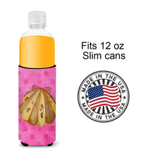 Load image into Gallery viewer, Sea Shell Pink Polkadot   Hugger for slim cans BB8174MUK