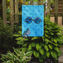 Load image into Gallery viewer, Sunglasses Blue Polkadot Garden Flag - Outdoor Decorative Yard Flag BB8176GF