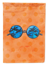 Load image into Gallery viewer, Sunglasses Orange Polkadot Garden Flag - Outdoor Decorative Yard Flag BB8178GF