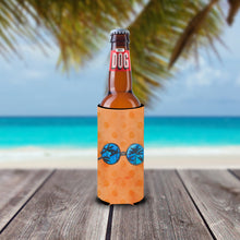 Load image into Gallery viewer, Sunglasses Orange Polkadot   Hugger for slim cans BB8178MUK