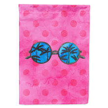Load image into Gallery viewer, Sunglasses Pink Polkadot Flag Canvas House Size BB8179CHF