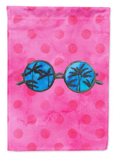 Load image into Gallery viewer, Sunglasses Pink Polkadot Garden Flag - Outdoor Decorative Yard Flag BB8179GF