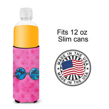 Load image into Gallery viewer, Sunglasses Pink Polkadot   Hugger for slim cans BB8179MUK