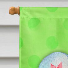 Load image into Gallery viewer, Flip Flops Green Polkadot Flag Canvas House Size BB8180CHF