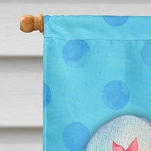 Load image into Gallery viewer, Flip Flops Blue Polkadot Flag Canvas House Size BB8181CHF