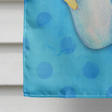 Load image into Gallery viewer, Flip Flops Blue Polkadot Flag Canvas House Size BB8181CHF