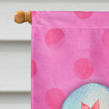 Load image into Gallery viewer, Flip Flops Pink Polkadot Flag Canvas House Size BB8184CHF